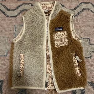 Patagonia Toddler Sherpa Vest Size 2T